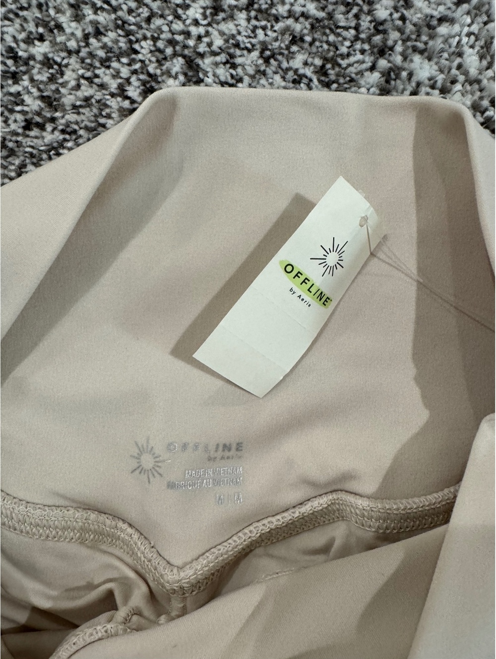 OFFLINE by Aerie Bubble Mini Skort – Cream – Size M – NWT - Picture 2 of 3